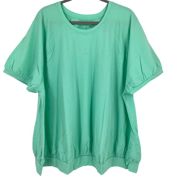 Lane Bryant Green Top Size 30/32 NWT - Picture 1 of 6